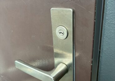名古屋市中区　玄関ドア鍵交換の施工事例画像
