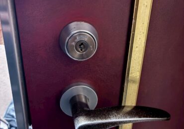 京都市伏見区　玄関ドア鍵交換の施工事例画像