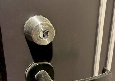 京都府京都市右京区　玄関ドア鍵交換の施工事例画像