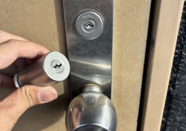 神戸市西区　住宅鍵交換の施工事例画像