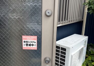 名古屋市港区　事務所　玄関鍵交換の施工事例画像