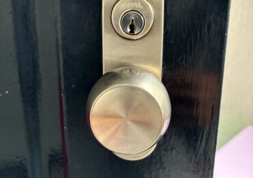 名古屋市中川区　集合住宅　玄関鍵修理の施工事例画像